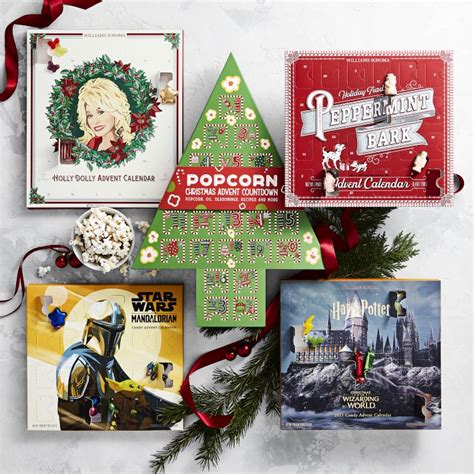 Christmas Popcorn Advent Calendar Williams Sonoma