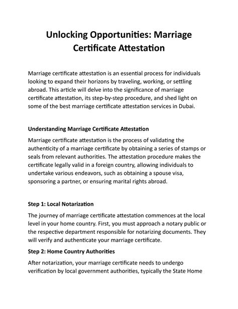 Ppt Marriage Certificate Attestation Powerpoint Presentation Free Download Id12621582