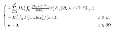 一类变指数基尔霍夫型方程的无穷多解 中科院数学与系统科学研究院 Free考研考试