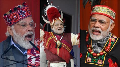 Narendra Modi How The Indian Prime Minister Has Donned Traditional