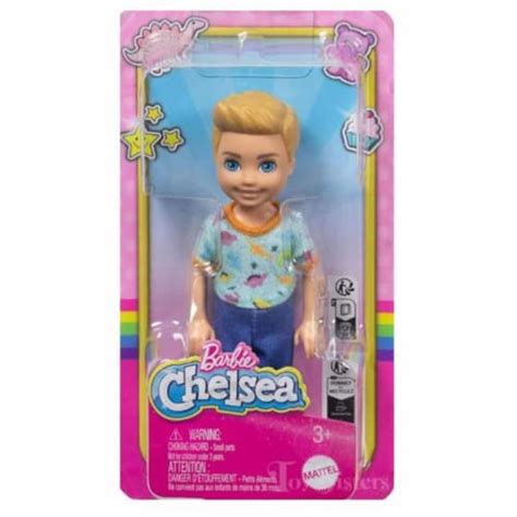 Mattel Barbie Club Chelsea Blonde Shirt And Blue Shorts Doll Ct Kroger