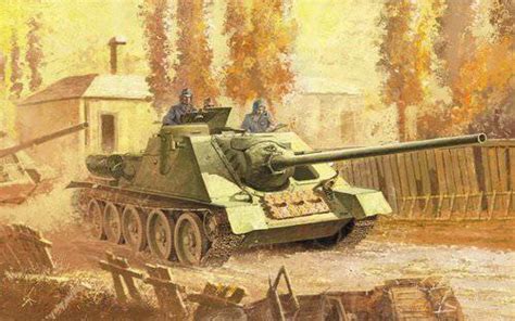 Советские САУ времен войны (часть 5) – СУ-100