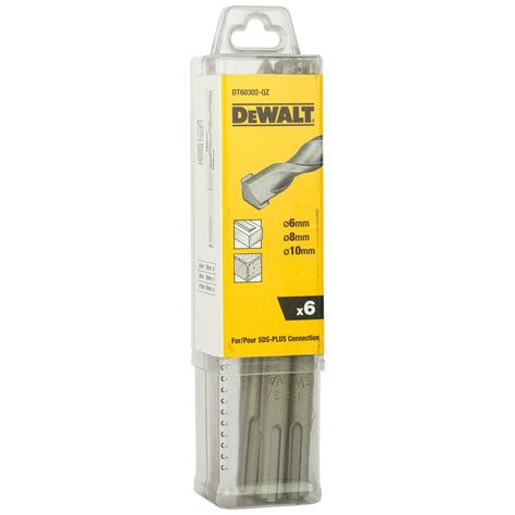 Dewalt Dt Qz Juego De Brocas Sds Plus X X X Mm