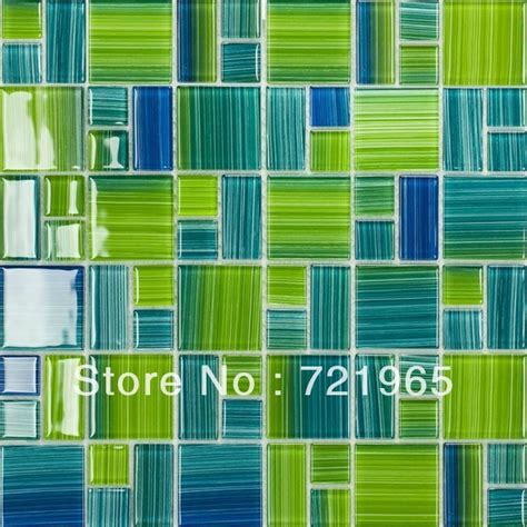 Blue Glass Mosaic Swimming Pool Tile Cgmt110 Green Glass Mosaic Kitchen