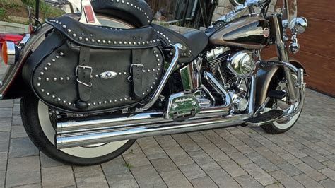 Harley Davidson Heritage Softail Classic 1450 Twin cam Piękny Rudnik