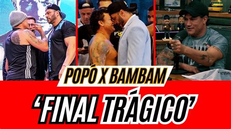 REVELA TEMER POR POPÓ VS BAMBAM POPÓ SOBRE RISCOS DE LUTAR BAM