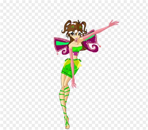 Enchantix Vector Tecna Fairy Illustration The Trix Believix Png Image