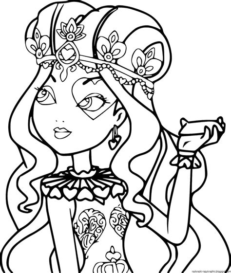 90 Desenhos Da Ever After High Para Colorir E Imprimir