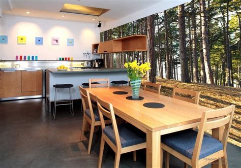 Обои в интерьере кухни | Оригинальные идеи для дизайна интерьера