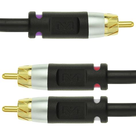 Mediabridge Ultra Series RCA Y Adapter 8 Feet 1 Male To 2 Male For