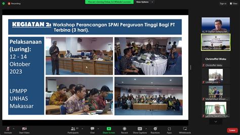 Monitoring Dan Evaluasi Bantuan Program Studi Terbina Sistem Penjaminan