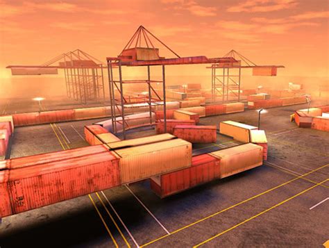 Docks Race Track Mobile Optimized 3d Roadways Unity Asset Store