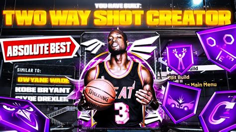 The Absolute Best Two Way Shot Creator Build On Nba K Vol