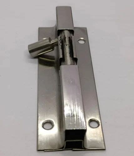 Stainless Steel Centre Head Inch Polished Ss Tower Bolt Rod