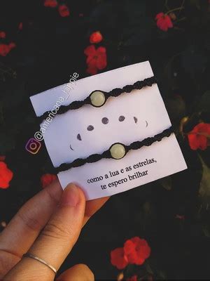 Pulseiras Sua Amizade E Meu Presente Brilha No Escuro Compre Produtos