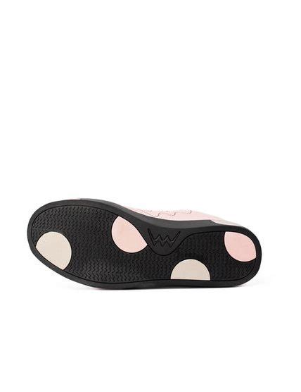 Dámská růžová peněženka s puntíky ze syntetické kůže Dots Collection NUDE LADIEST Vuch