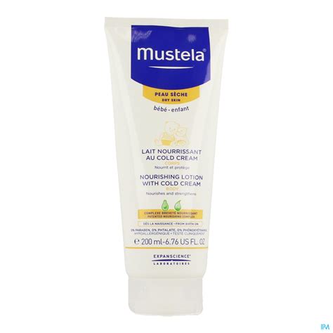 MUSTELA PS LAIT NOURRISS COLD CR 200 ML Pharmacie Online