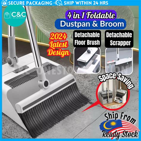 New Design In Foldable Broom Dustpan Set Broom Set Water