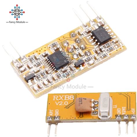 RXB8 433Mhz Superheterodyne Wireless Receiver Module Perfect for ...