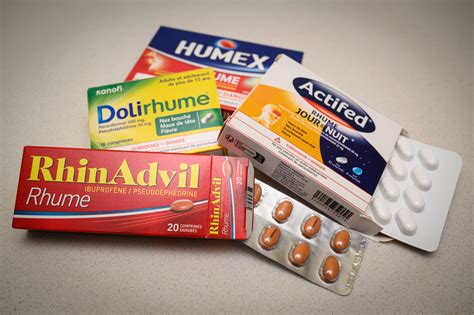 Huit médicaments contre le rhume désormais soumis à prescription