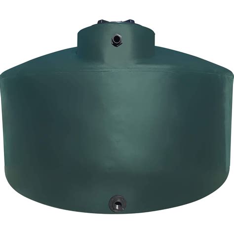 3000 Gallon Water Storage Tank Green Norwesco 42041