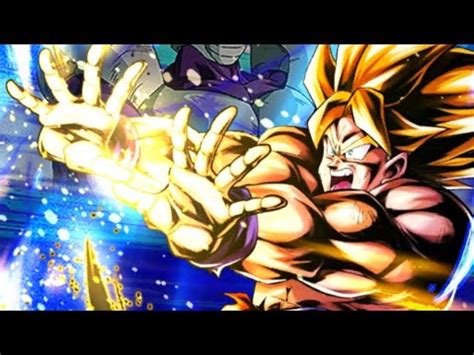 Super Saiyan Goku Scream Full Power Battle Dragon Ball Legends Youtube