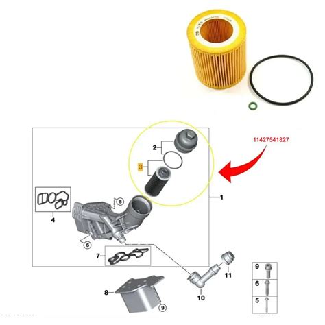 Filtro Leo Lubrificante Motor Bmw I I M I I I I I