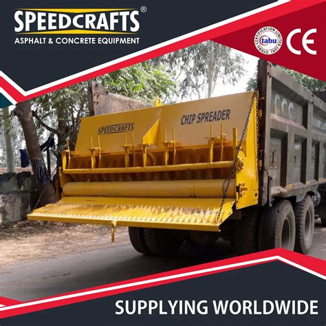 Speedcrafts Chip Spreader Rs 275000 Piece Speedcrafts Private Limited