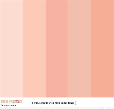 Neutral Tones Nude Colour With Peach Under Tones Color Combinations