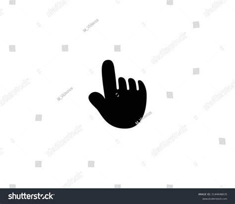 Index Finger Pointing Emoji Gesture Vector Stock Vector (Royalty Free ...