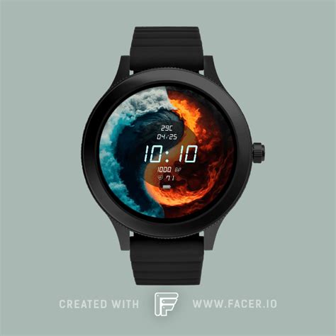 MC - Watchface Themes - MC Water and fire - watch face for Apple Watch ...