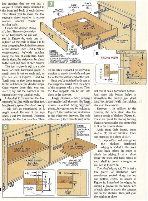 Mini Lathe Stand Plans • WoodArchivist