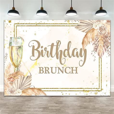 Ticuenicoa 7×5ft Boho Birthday Party Backdrop Birthday