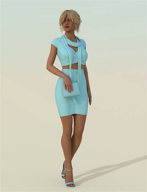 Dforce Fashion Chic Outfit For Genesis 8 Female S Daz 3d