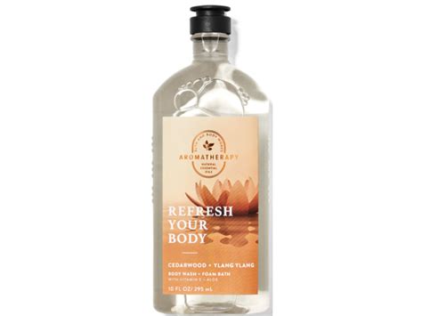 Bath And Body Works Refresh Your Body Cedarwood Ylang Ylang 10 Fl Oz 295 Ml Ingredients And