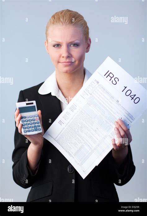 filling  tax returns stock photo alamy