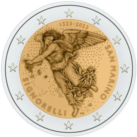 Euro Commemorative Coin San Marino Luca Signorelli Roma