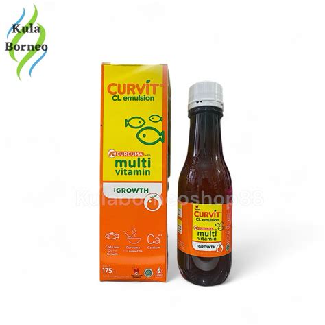 Jual CURVIT CL EMULSION 175 ML Shopee Indonesia