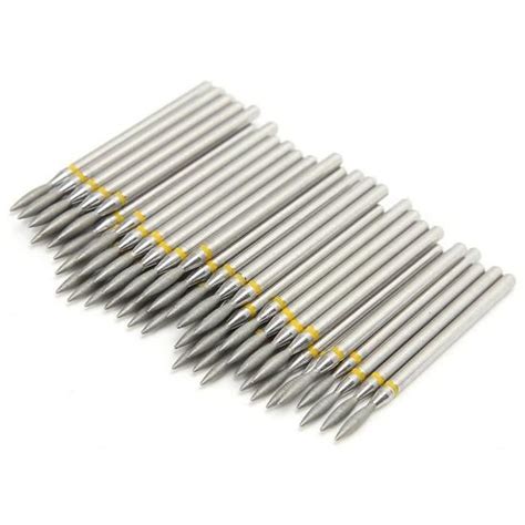 Minifinker Tête de polissage des ongles 50pcs Tête de Meulage de