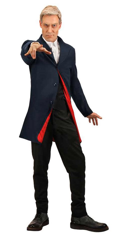 Dr. WHO 12th Doctor Peter Capaldi Costume Jacket Adult Men's S/M L/XL ...