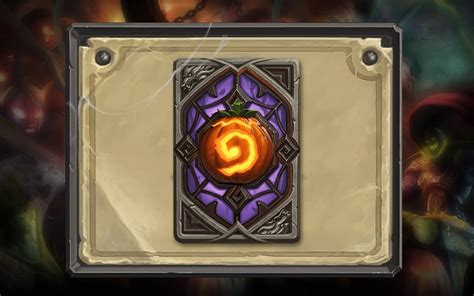 October's Hearthstone Card Back - Actualités Wowhead