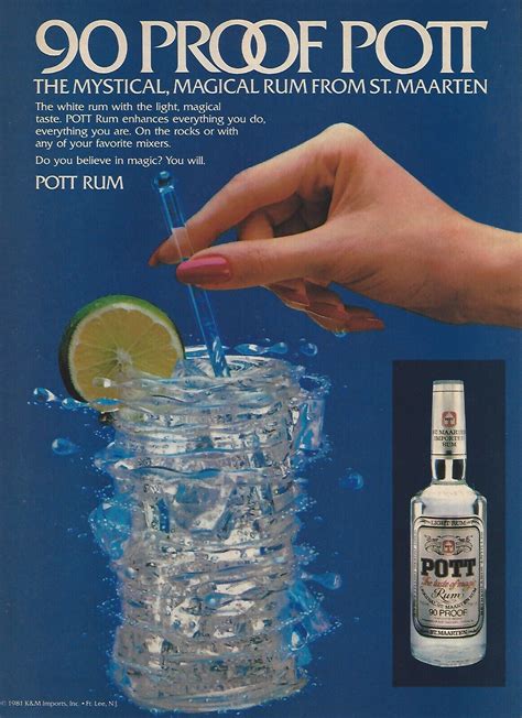 St Maarten Pott Rum Vintage Print Ad S Advertisement Ebay