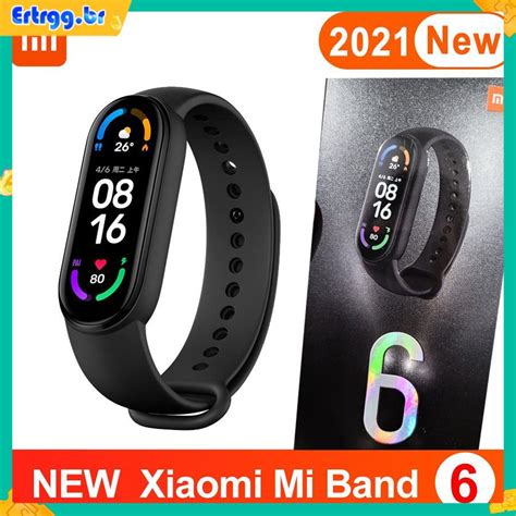 Smartwatch xiaomi mi band 6 Smartwatch nova m6 m5 relógio inteligente