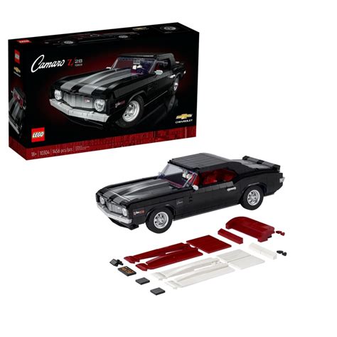 Комплект от 1456 строителни части - Chevrolet Camaro Z28, Lego ...