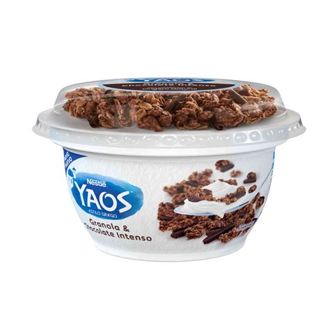 Iogurte Grego Granola E Chocolate Intenso Emb 115 Gr Yaos Continente