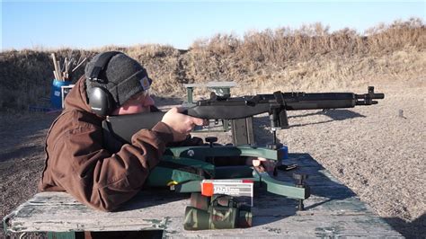 Springfield Armory M A Socom Accuracy Test Caldwell Lead Sled At