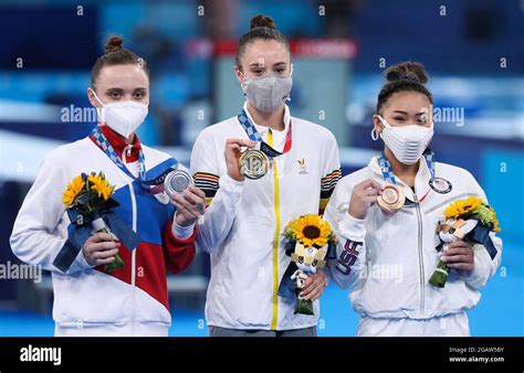 Tokio Japan 01st Aug 2021 Gymnastics Olympics Uneven Bars Women