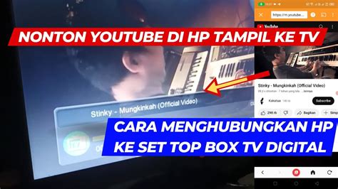 Cara Menampilkan Layar Hp Ke Tv Dengan Stb Tanpa Menggunakan Kabel Usb