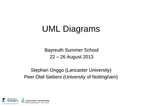 Pdf Uml Diagrams Cs Nott Ac Ukpszps Biss Resources Biss Lec