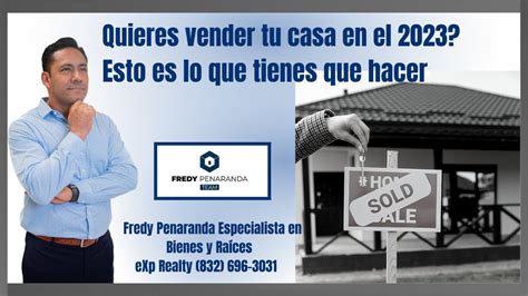 Quieres Vender Tu Casa En El Esto Es Lo Que Tienes Que Hacer